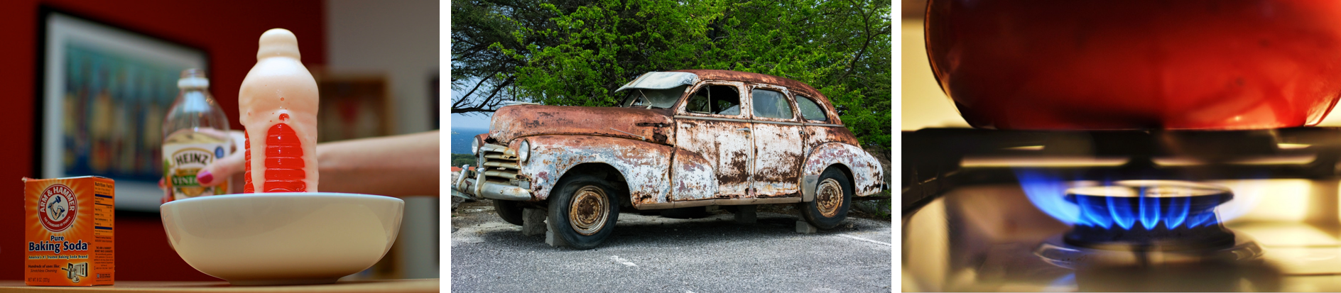 vinegar rust propane
